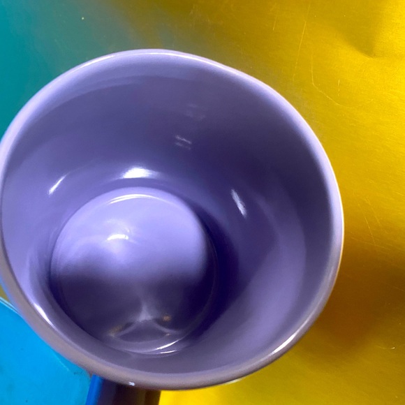 DISNEY STORE EXCLUSIVE TINKER BELL 3-D CERAMIC MUG LAVENDER 16oz MUG - Picture 11 of 11